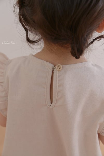 捲邊飛袖ribbon連身衣(2color)9