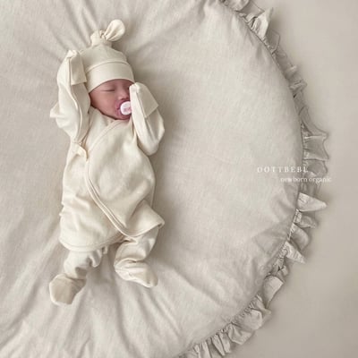 有機棉寶寶包腳褲3