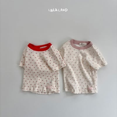 櫻桃紋理上衣(2color/kids)16