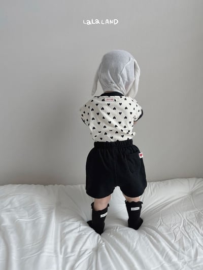 布標口袋鬆緊褲(4color/baby)1