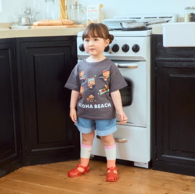 烤焦kitty親子裝5