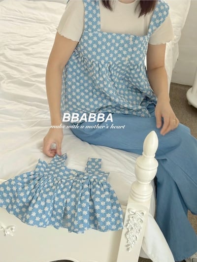 小雛菊背心澎上衣*親子款4