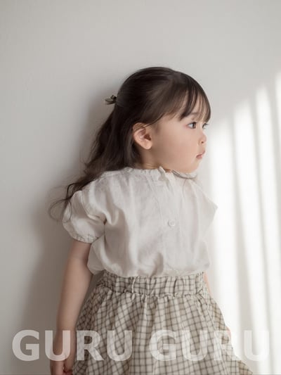 雙面穿澎袖上衣(2color)9