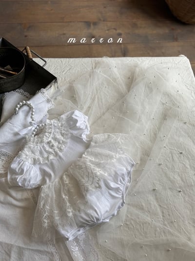 玫瑰蕾絲包屁澎裙*現貨4