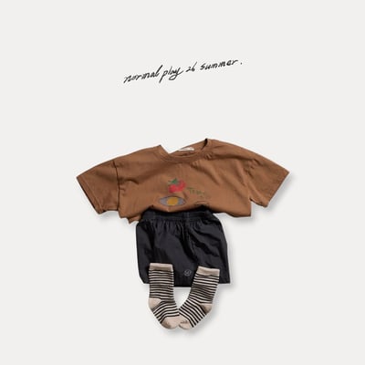 彩繪早餐上衣(2color)5