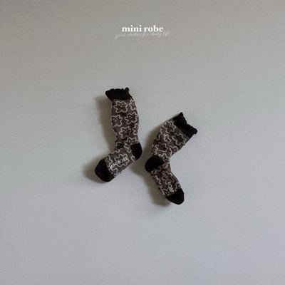 紋理中筒襪(3入/組)9