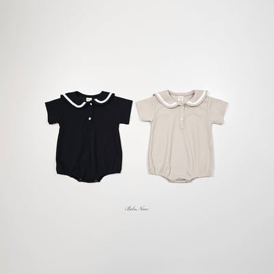 中性款 水手領包屁衣(2color)11
