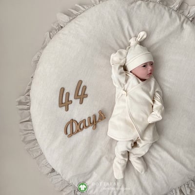 有機棉寶寶包腳褲8