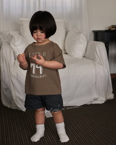 手繪數字上衣(2color)7