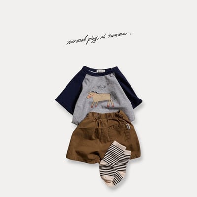 手繪小馬上衣(2color)6