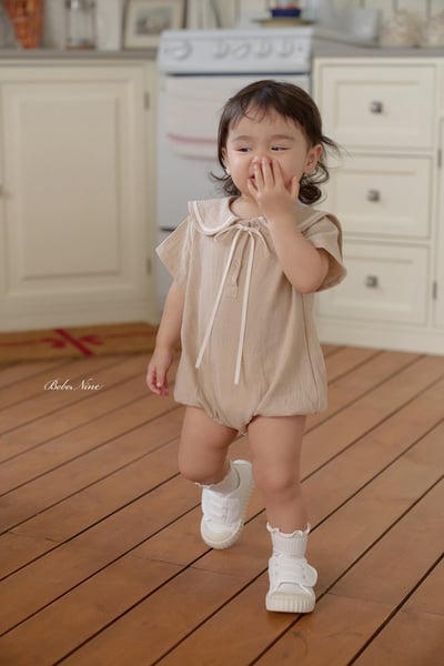 ribbon水手服包屁衣(2color)10