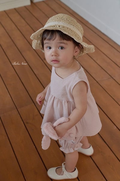 傘擺背心+花苞褲套裝(2color)9