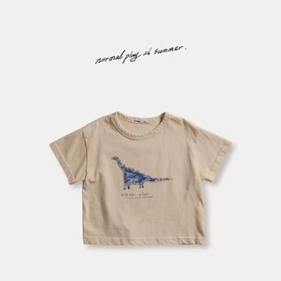 彩繪恐龍上衣(2color)4