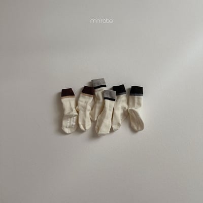 撞色拼接帥帥襪(3入/組)3