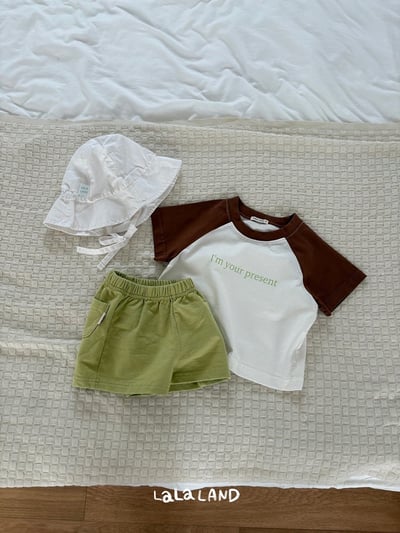 布標口袋鬆緊褲(4color/baby)18