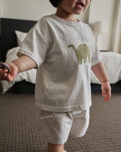 彩繪恐龍上衣(2color)12