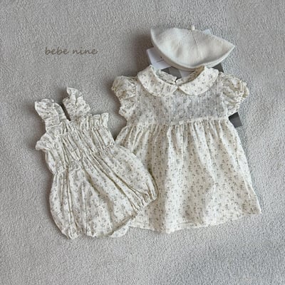 小碎花包屁衣*現貨12m14