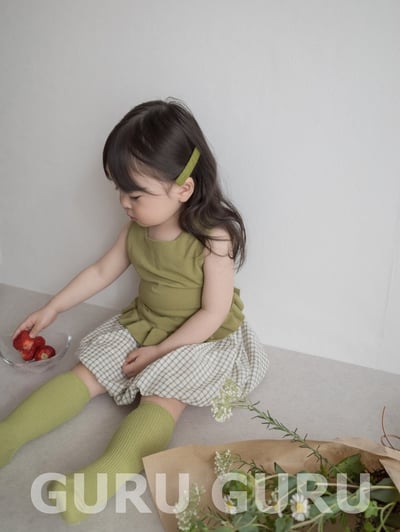 捲邊背心上衣(3color)4