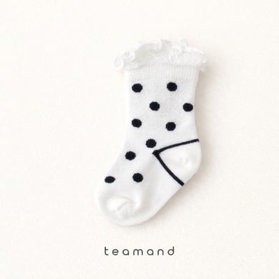 捲邊點點襪(2入/組)3