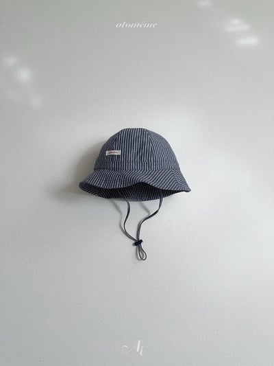 直紋漁夫帽5