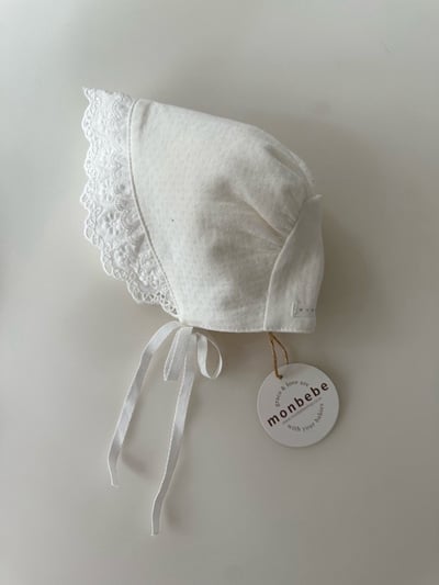 小公主蕾絲滾邊新生兒服/蕾絲滾邊帽15