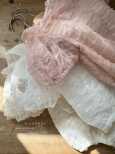 浪漫ribbon層次荷葉領包屁衣12