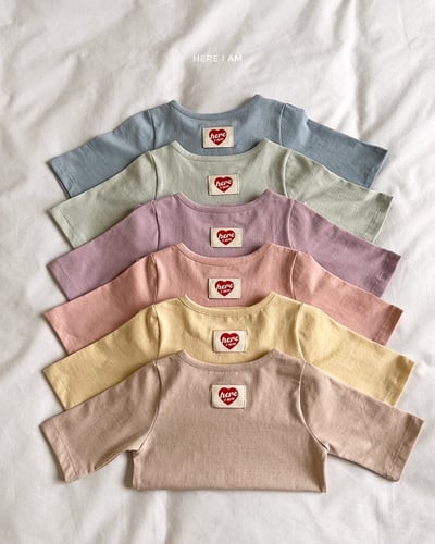 馬卡龍6分袖+褲套裝(baby/kids)10