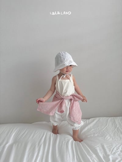 紋理鬆緊縮口褲(2color/baby)10