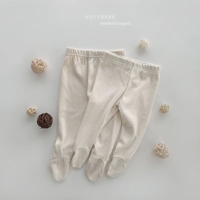 有機棉寶寶包腳褲11
