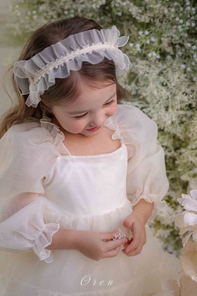 波浪緞紗ribbon髮帶11