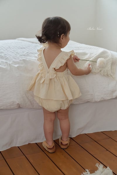 涼爽！飛袖捲邊套裝(3color)10