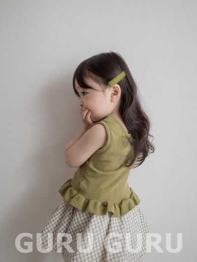 捲邊背心上衣(3color)6