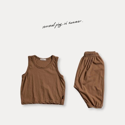 寬褲襠縮口褲(3color)8