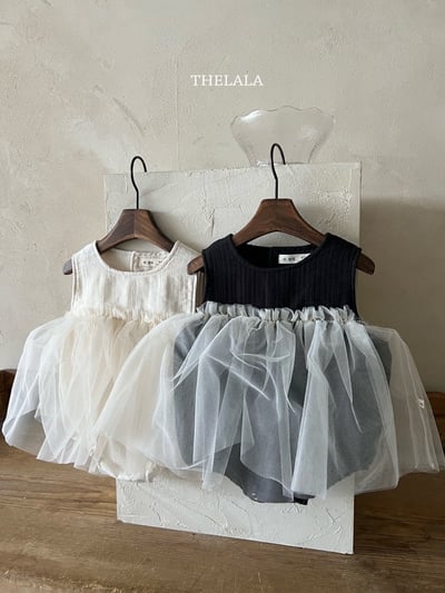 拼接紗裙背心包屁裙/洋裝4