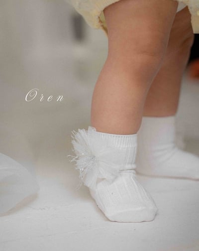 蕾絲花花腳踝襪(2入/組)2