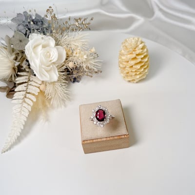 紅石榴戒指2