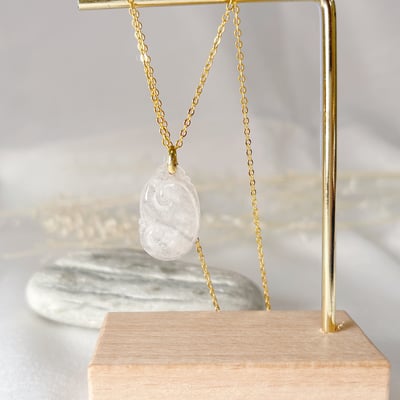 翡翠-如意白玉項鍊4