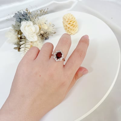 紅石榴戒指5