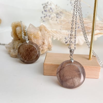 開發潛能/激發靈感-《紫兔毛水晶項鍊》8