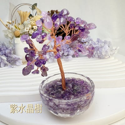 招財/貴人/開運-《能量水晶聚寶樹/水晶樹》4