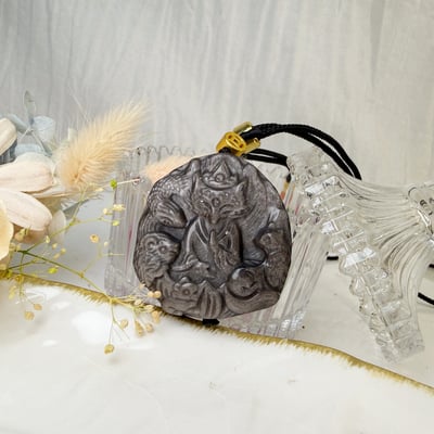 桃花人緣/擋煞避邪-《銀曜靈蛇九尾狐項鍊》3