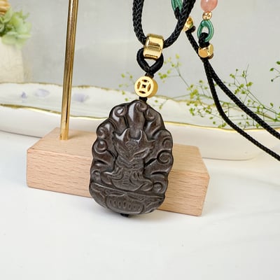 桃花人緣/擋煞避邪-《銀曜蓮花九尾狐項鍊》4