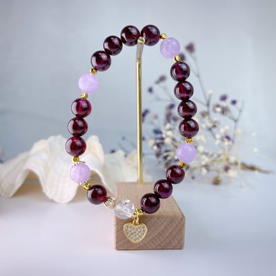 正能量/旺運勢-《高檔紫牙烏設計款手鍊》3