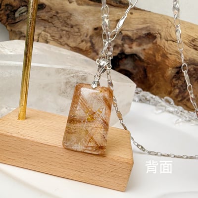 健康/招財-《星閃透體紅銅鈦項鍊》7