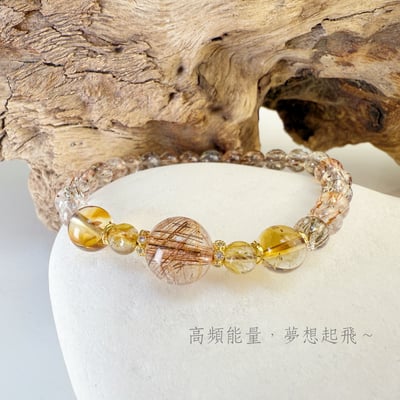 擋煞/招財-《黑金超七設計款手鍊》5