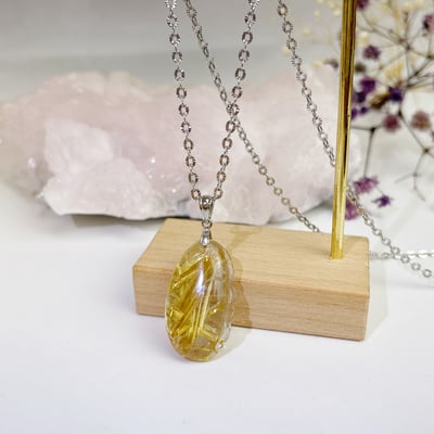 收藏級-鈦晶滿絲項鍊4