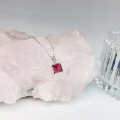 簡約糖塔碧璽項鍊4