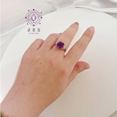 紫水晶珠寶戒指5