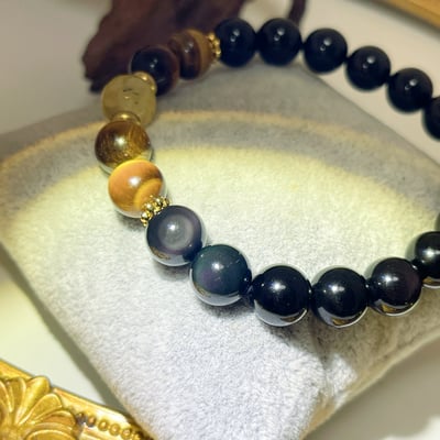 財富/防小人-《虎眼彩虹黑曜手鍊》5