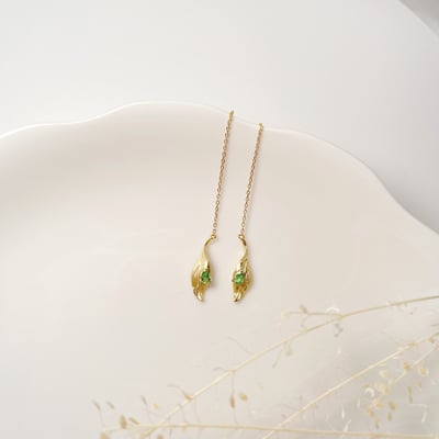 輕奢珠寶沙佛萊耳環4